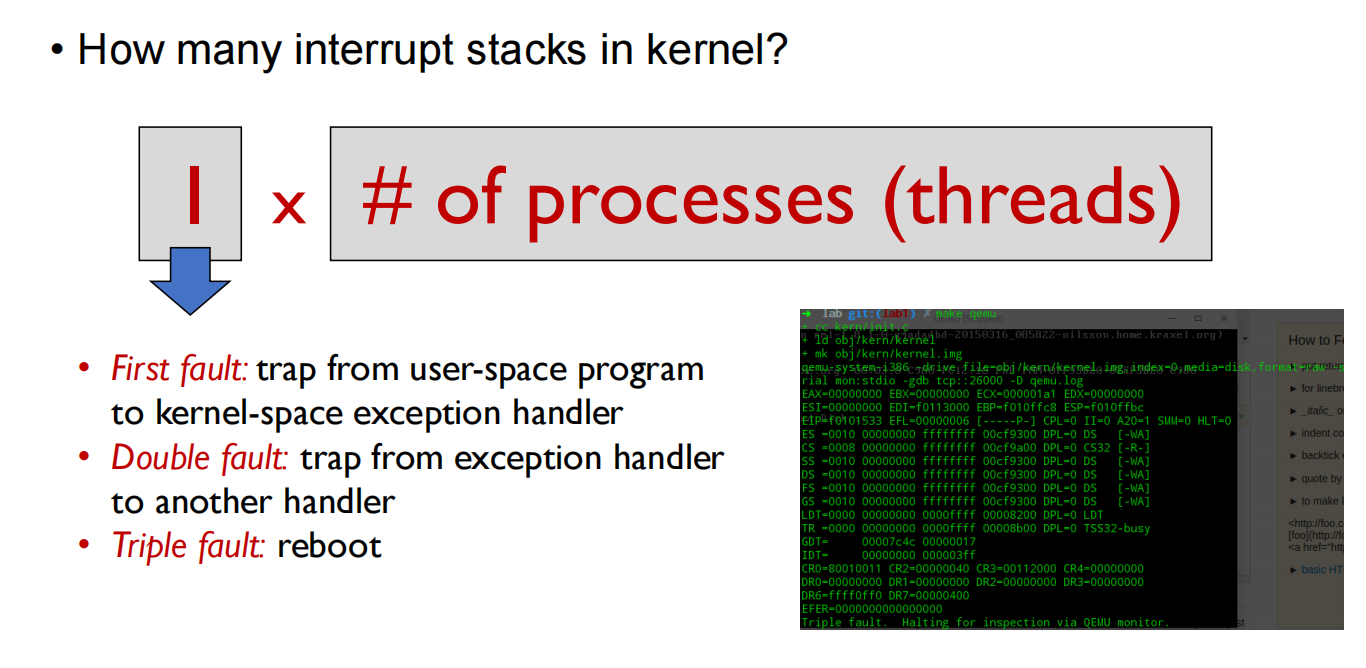 02 Context Switch 中断栈数量