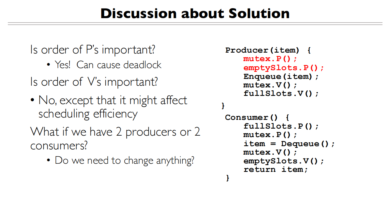 10 Lock and conditional variable design 对solution的一些讨论3