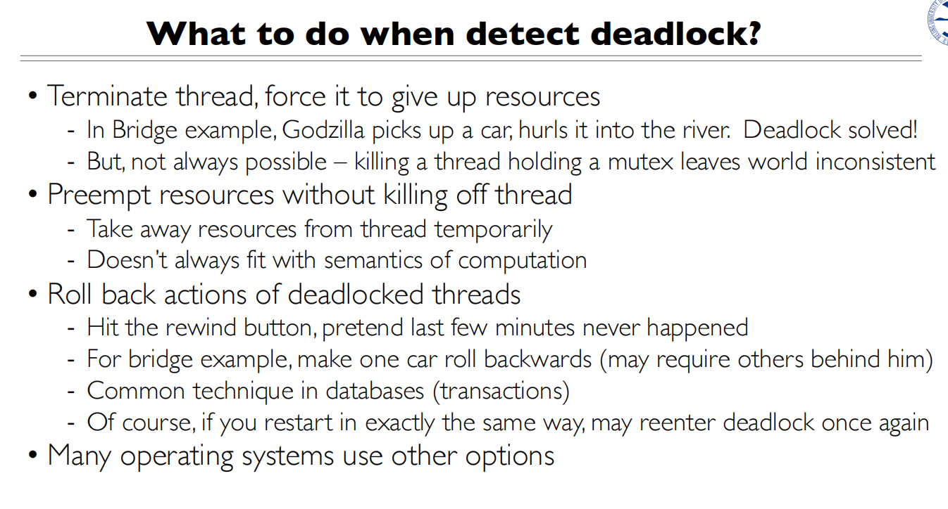12 RW and Deadlock 死锁检测算法2