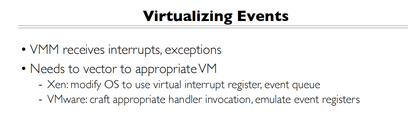 16 Virtual Machine 虚拟化事件