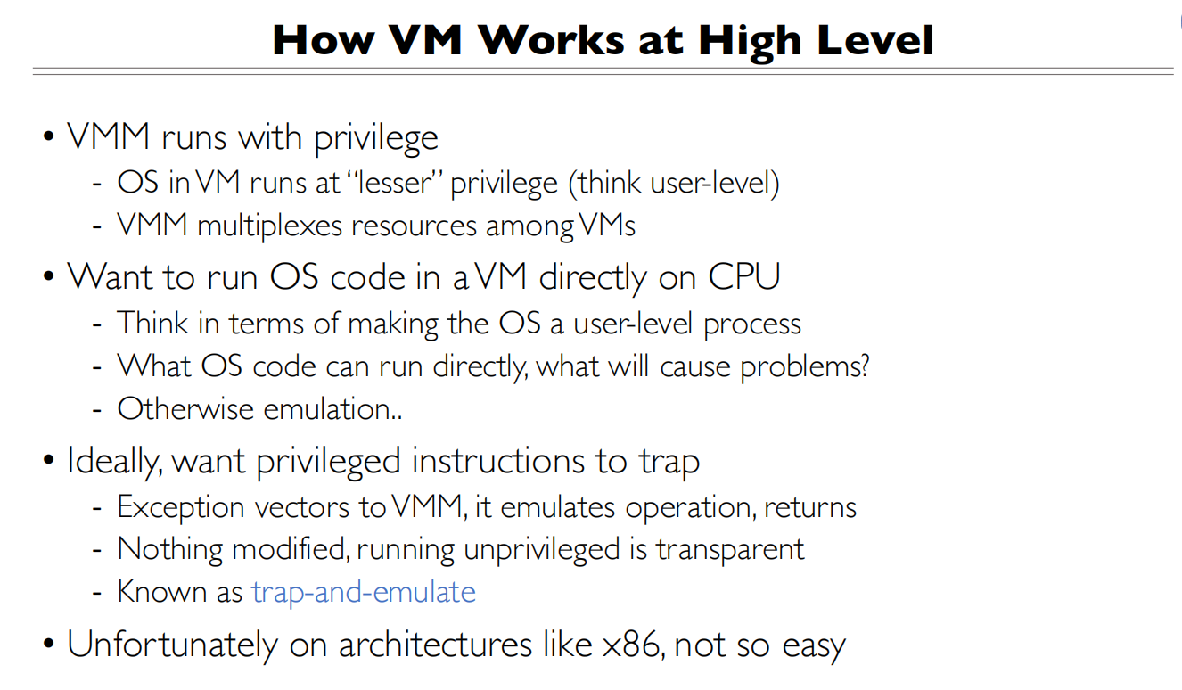 16 Virtual Machine VM如何在高权限工作